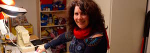 Hinter den Kulissen- im Atelier