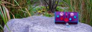 Red Moon Key2Happiness Leder Portemonnaies