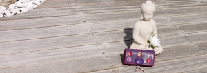 Key2Happiness Geldbeutel Leder bunt
